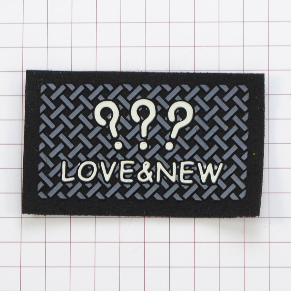 Лейба ткань. Love&New, 3*5, черн.+серый., шт. Лейба Ткань