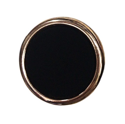 Кнопка металл круглая 20мм золото, матовый черный, шт. Кнопка металл
