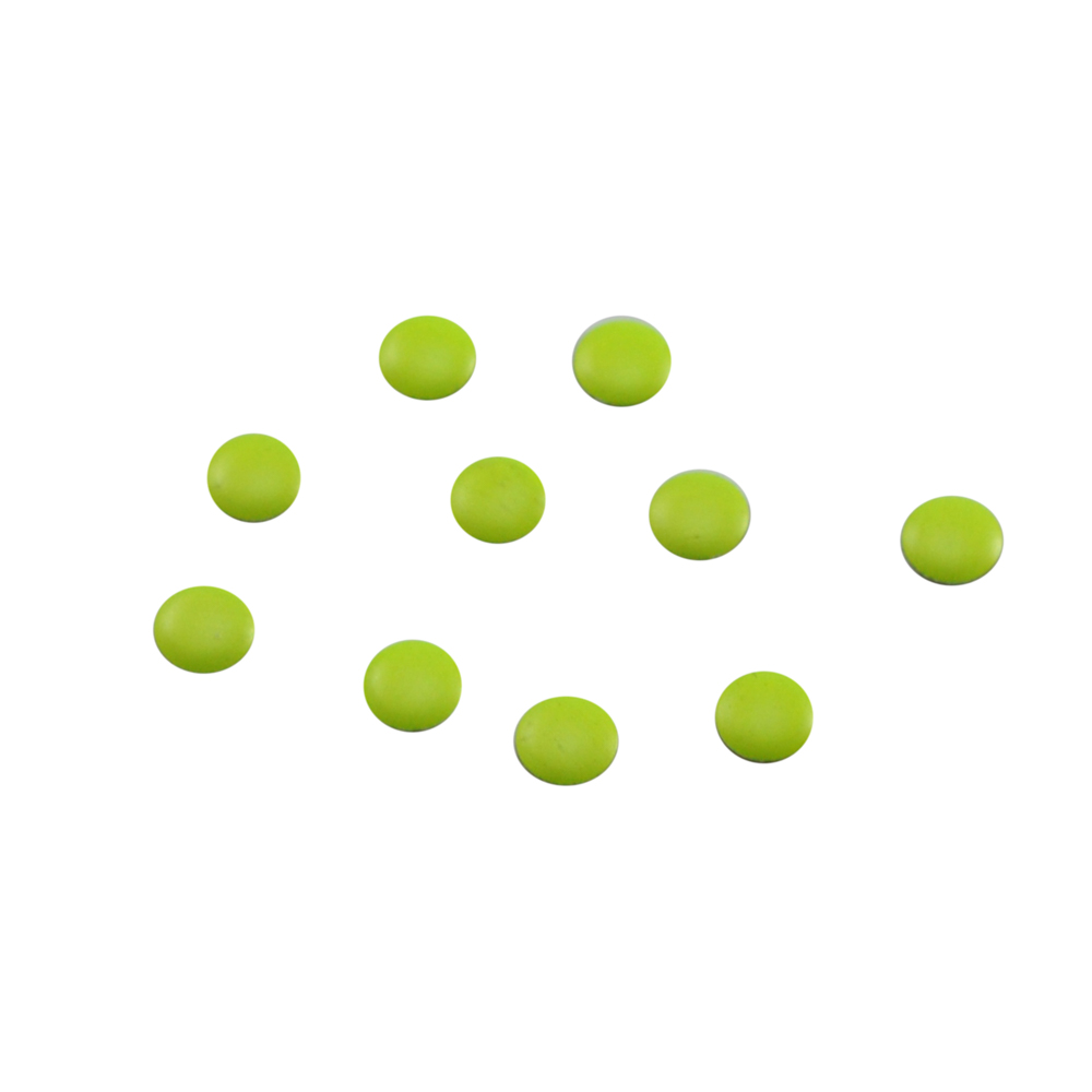 Стразы неон клеев. круг 4мм желтый (acid yellow)  28,8тыс.шт; уп. Стразы клеевые флуоресцентные