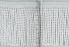 Бахрома, 9,5см, белая, ярд. Бахрома