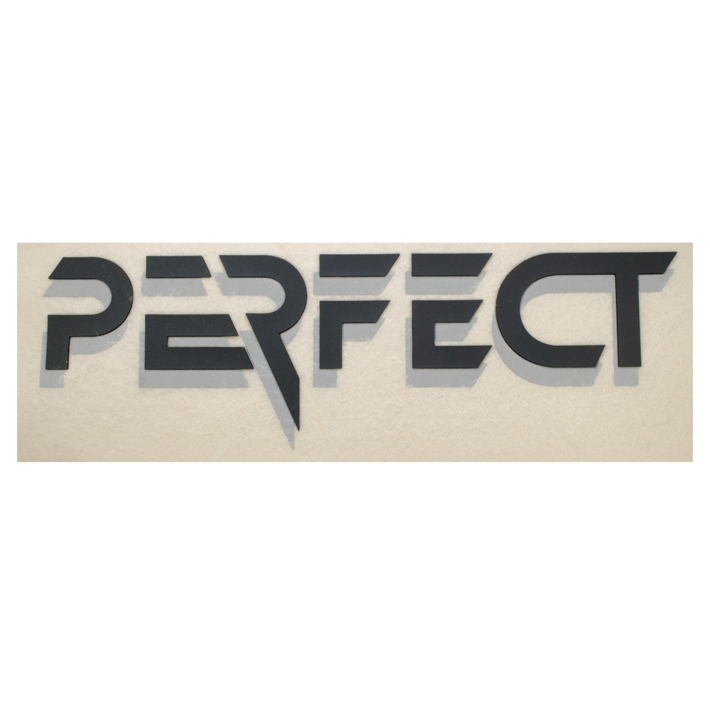 Аппликация, Perfect, 25,7*7,9см, лазер, плёнка 62397, 52949, шт. Термоаппликация плоттер/лазер