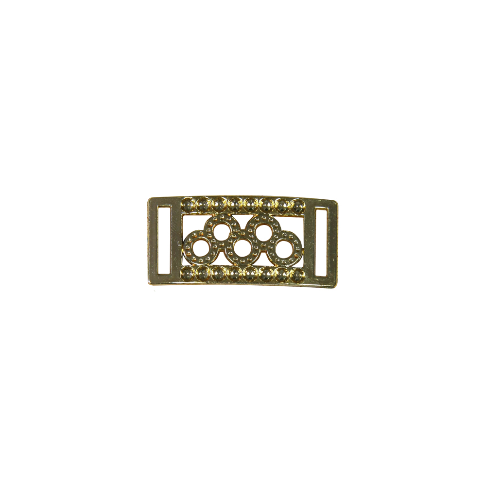 Перетяжка пластик 2105 Олимпиада 50*24мм GOLD, шт. Перетяжка пластик