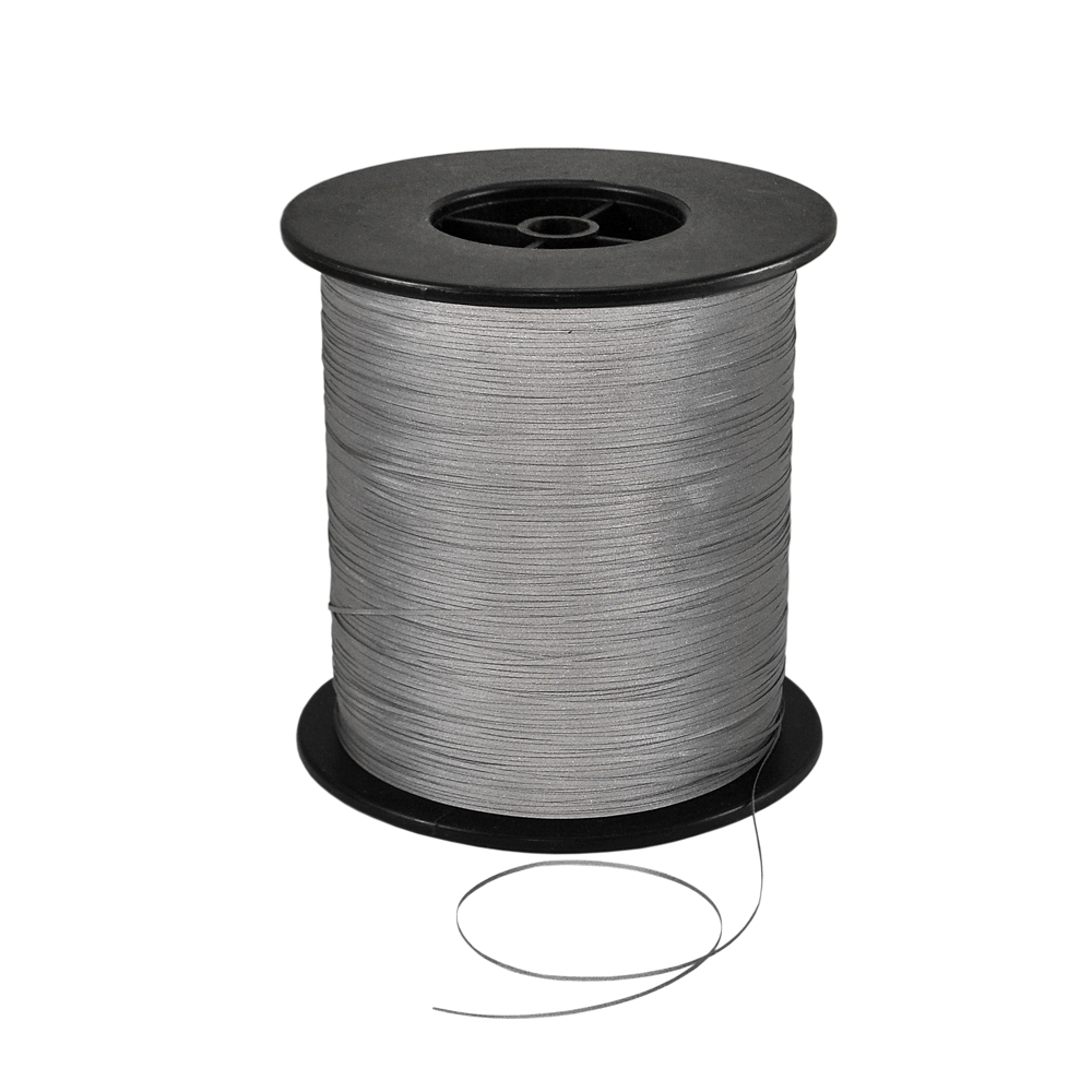 Нить светоотражающая, 1мм, серый, 2000м. Нитка Разное