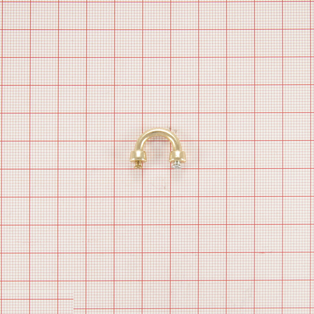 Перетяжка 9701 20*5мм GOLD, шт. Сумочная фурнитура