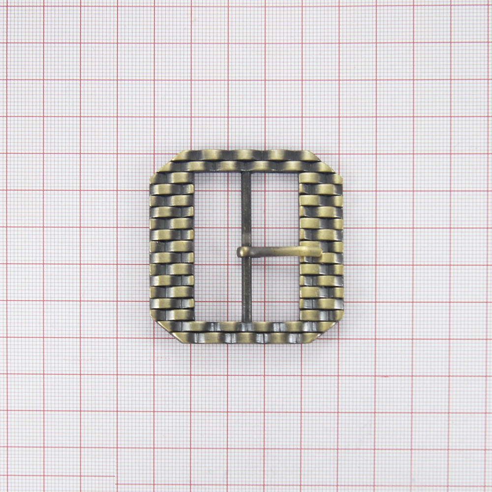 Пряжка металлическая A8598 4см ANTIK brass . Пряжка