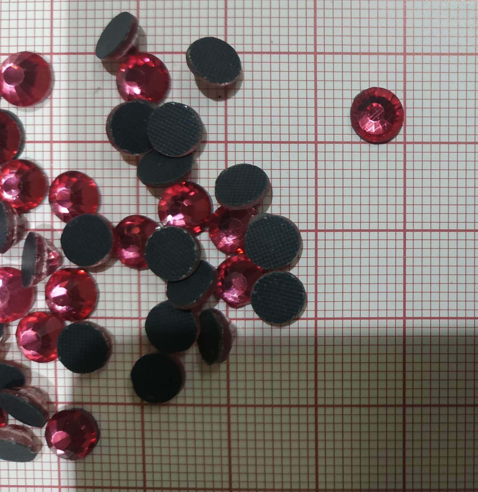 SW Камни клеев. SS30, розовый (Rose MC106), 1 уп/ 7200 шт. Стразы стекло до 1000-50 гросс