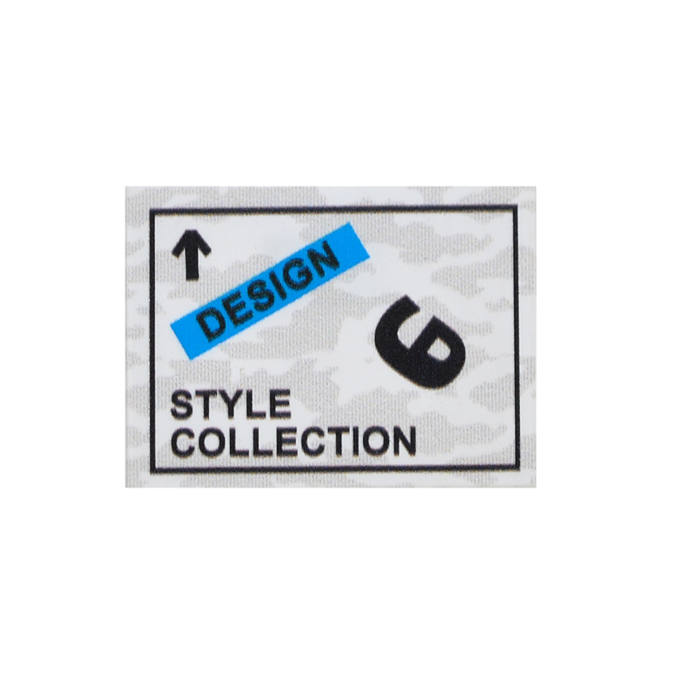 Лейба клеенка DESIGN, 3*4см, белый, черный, желтый,  шт. Лейба Клеенка