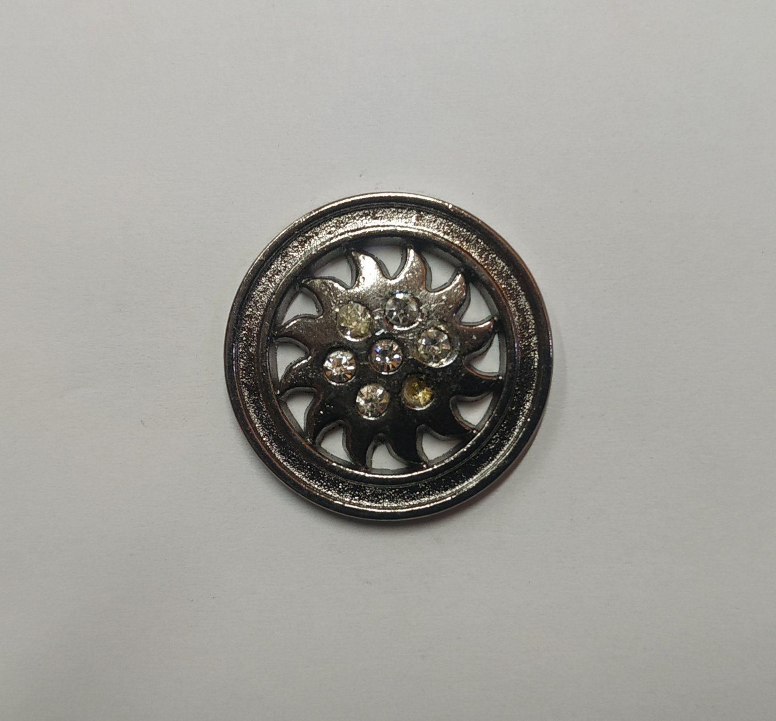 Пуговица AD-10-40 BN 23мм. Пуговица металлическая