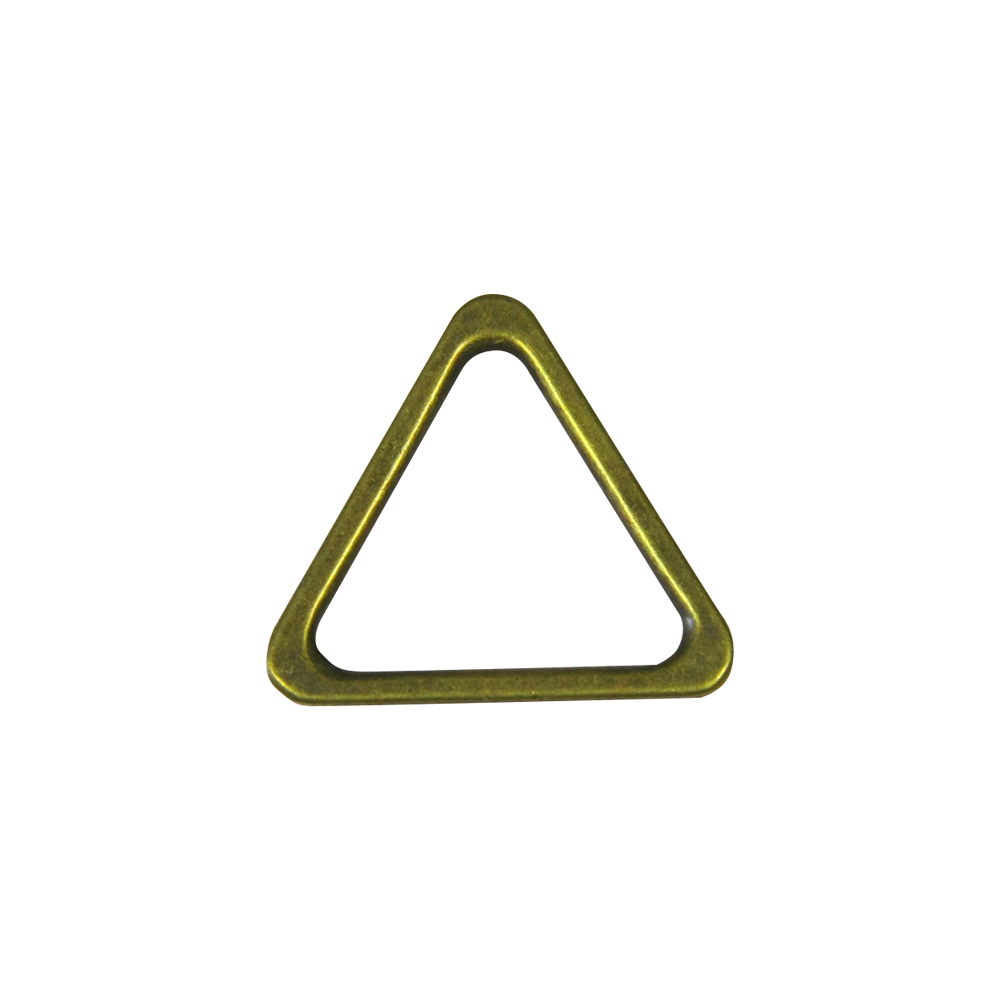 Треугольник металл 5041 ANTIC 3,3см. Перетяжка металл Треугольник