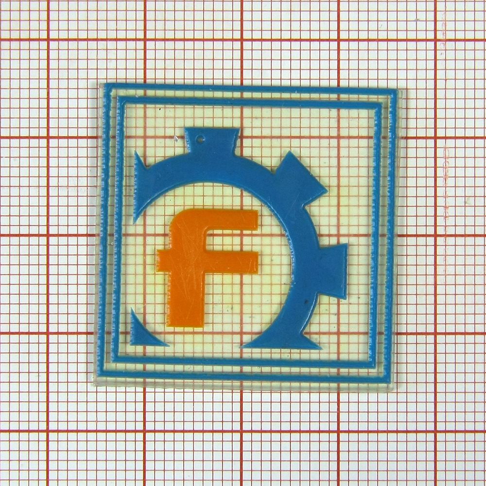 Лейба резиновая Fabrica №1 / квадрат. Лейба