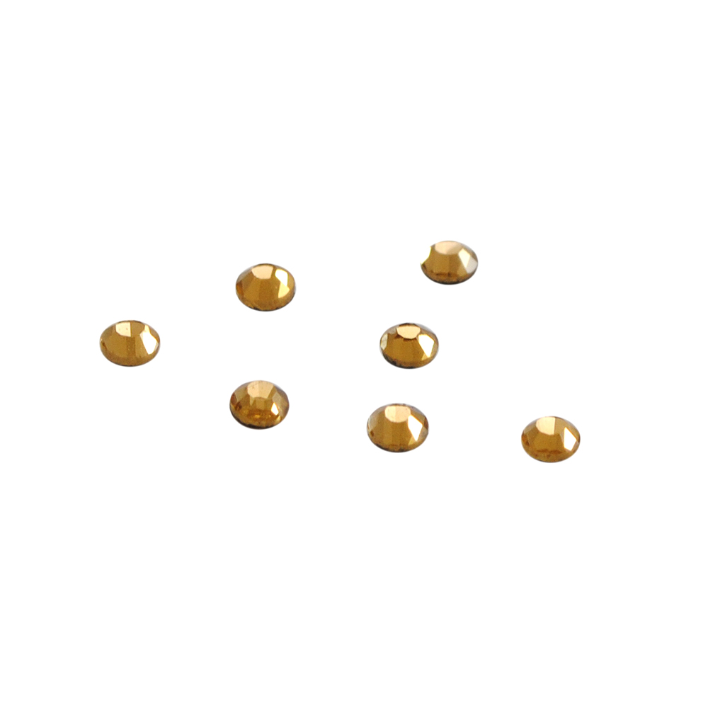 SW Камни клеевые/Т/SS10 золотой(lt.colorado topaz), 1уп /72тыс.шт/. Стразы DMC 100-1000 гросс