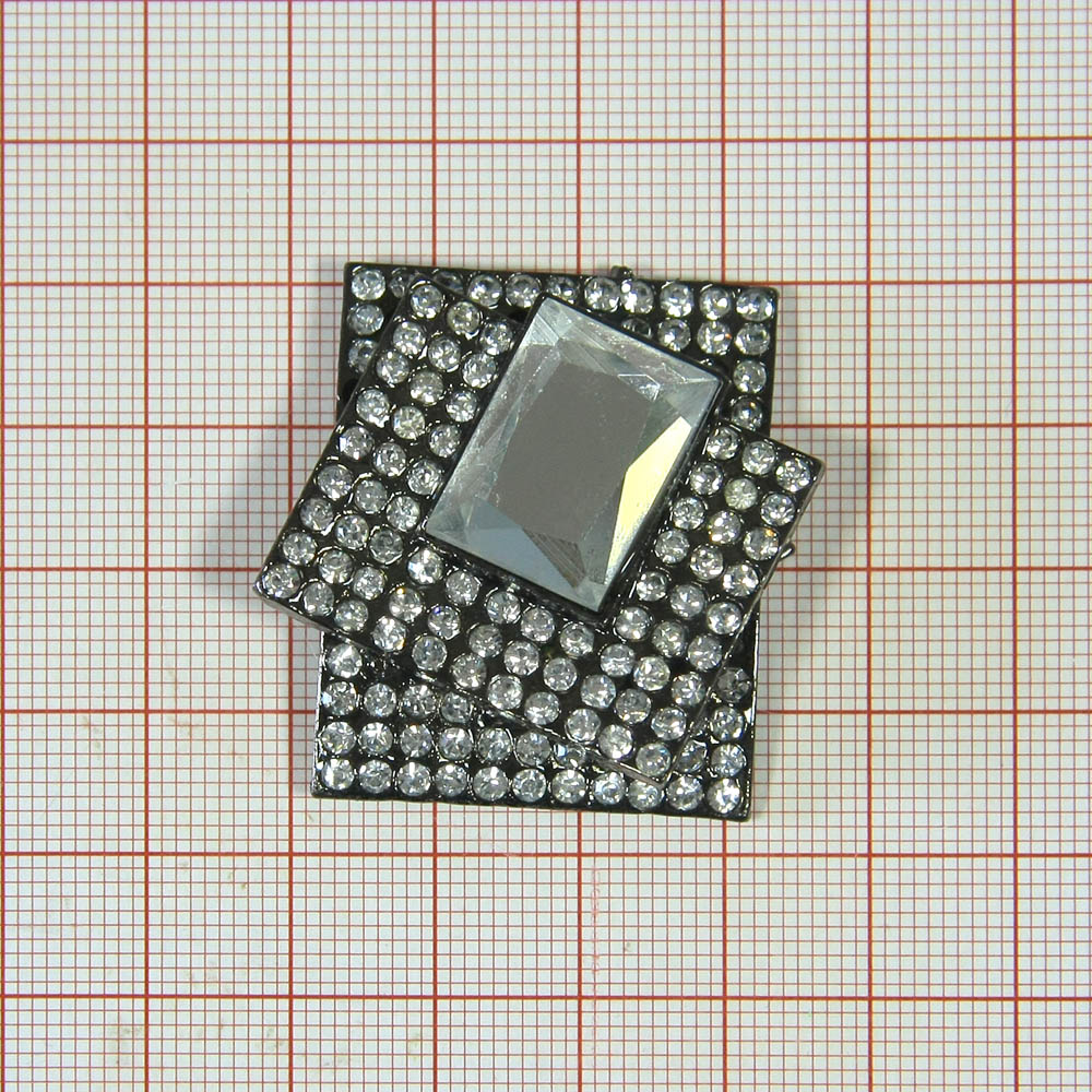 Краб металл61794 /краб/ BLACK NIKEL. Крабы Металл Геометрия Декор