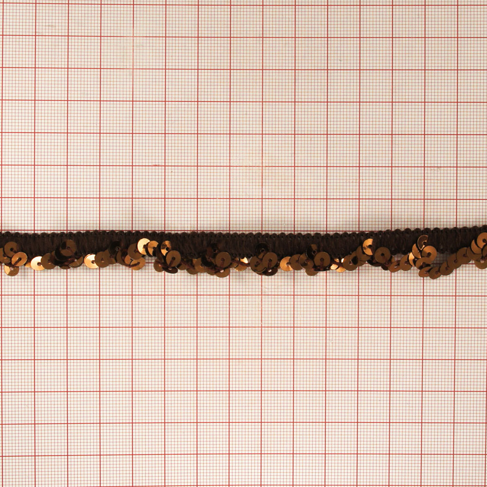 Тесьма пайетки, (21,87ярд) 20м. Тесьма (Сюзанна)