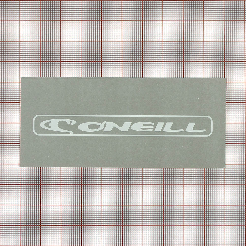 Этикетка бумажная Oneill серый, белый. Этикетка бумага