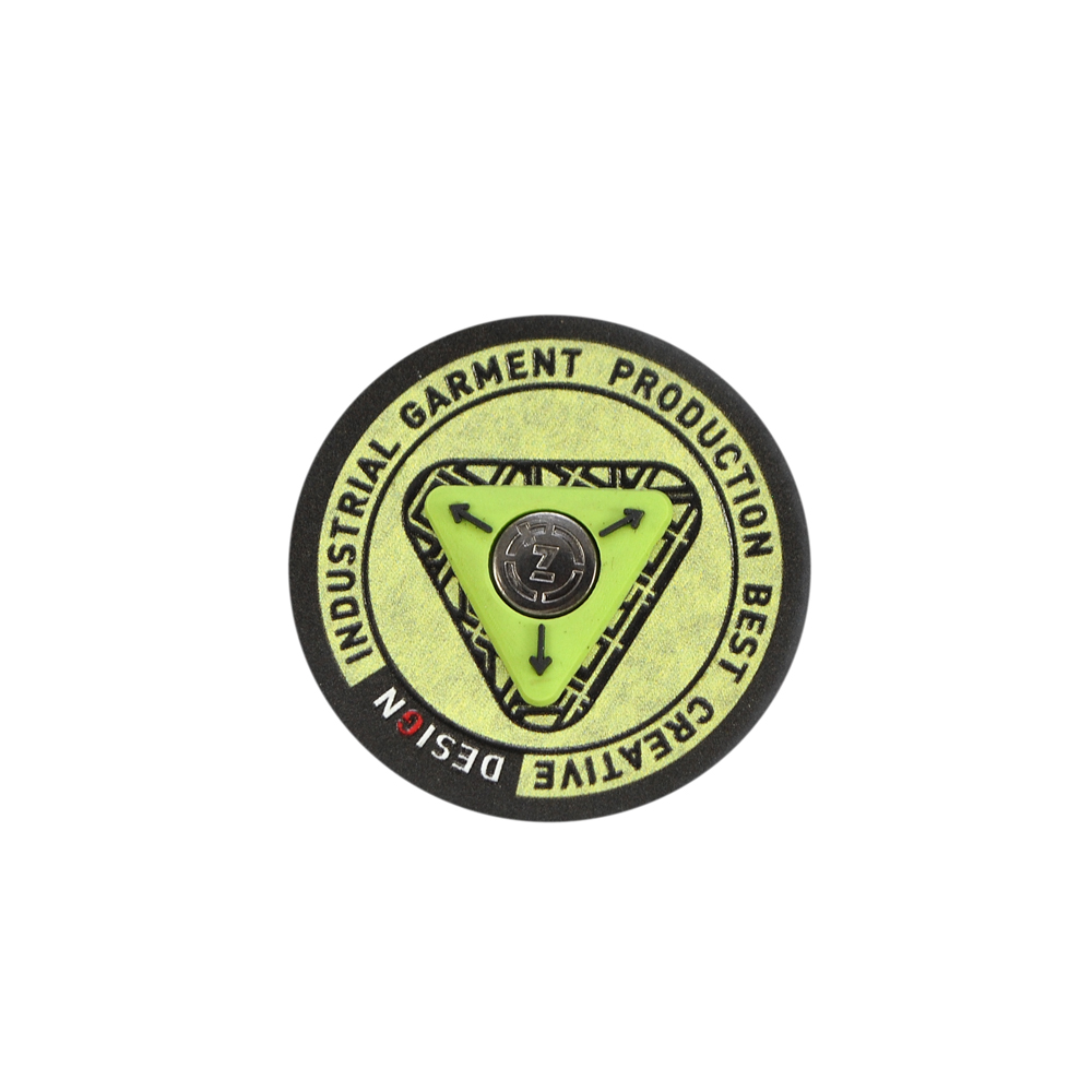 Лейба резиновая DESIGN, 5*5см, черный, белый, зеленый, шт. Лейба Резина