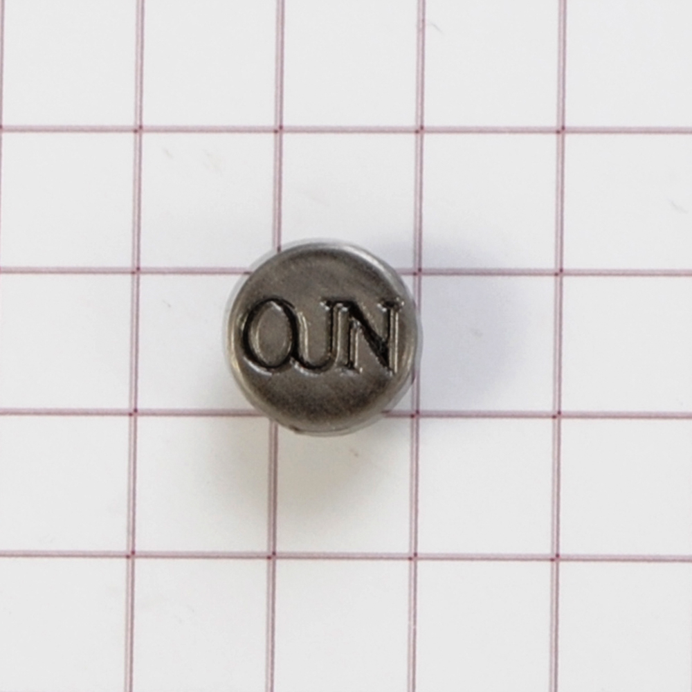 Хольнитен OUN 7 мм, лого вдавлен, Old Silver, шт. Хольнитен