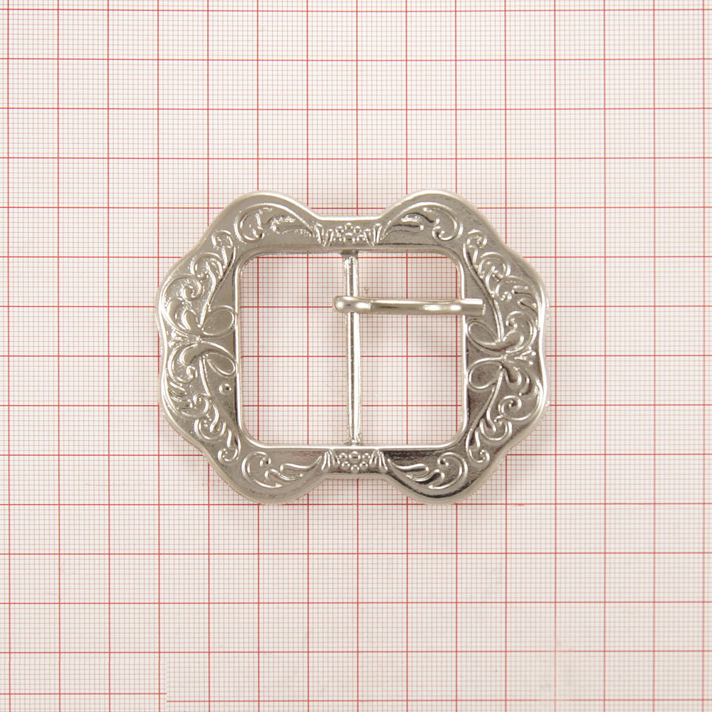 Пряжка  TA 767 nickel, 37мм. Пряжка накладка