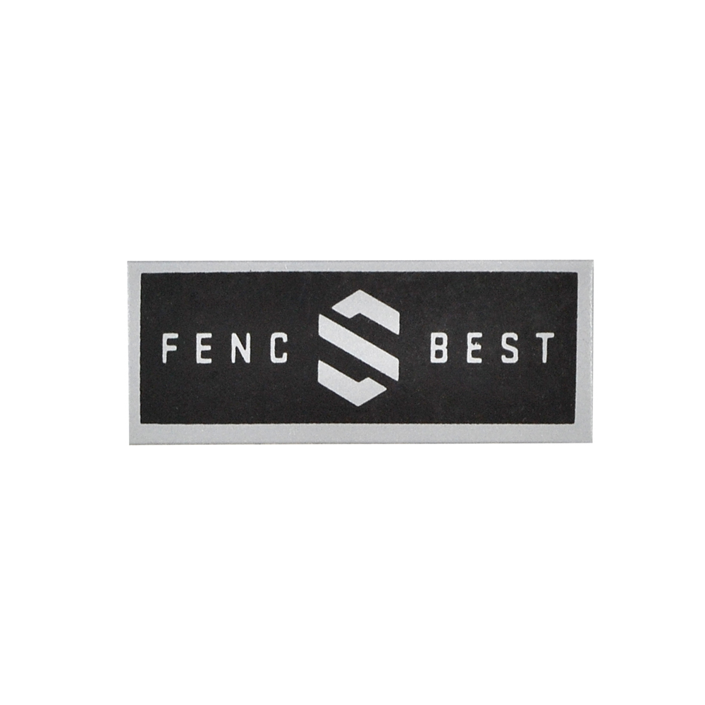 Лейба светоотражающая FENC BEST, 2*5см, черный, серый шт. Лейба Кожзам