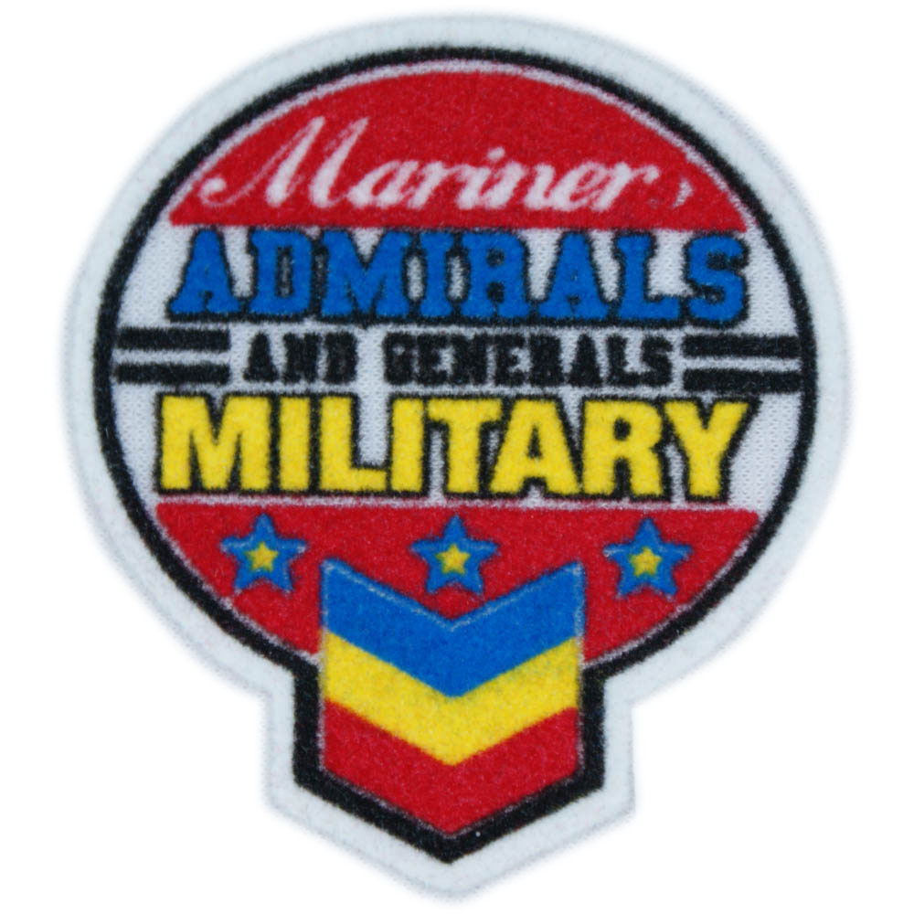 Термоаппликация флок Military, 72*65мм, красный, синий, черный, желтый, шт. Термопереводки Флок