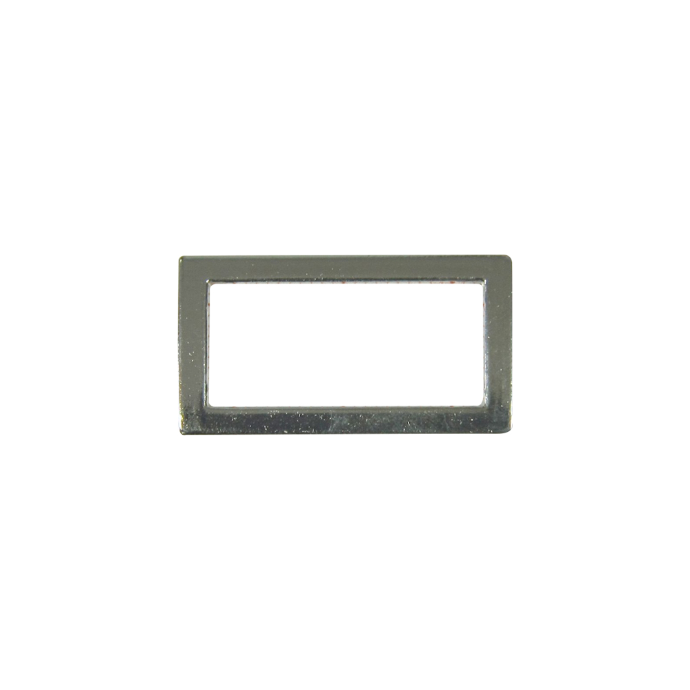 Рамка металлическая 1193 25*10мм NIKEL . Пряжка, перетяжка