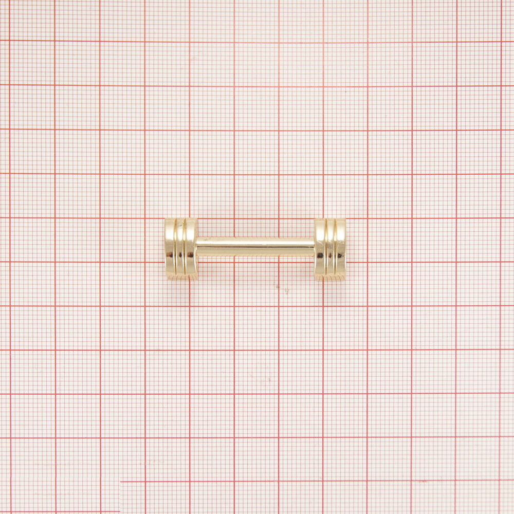 Штанга 9518 39*14мм GOLD, шт. Сумочная фурнитура