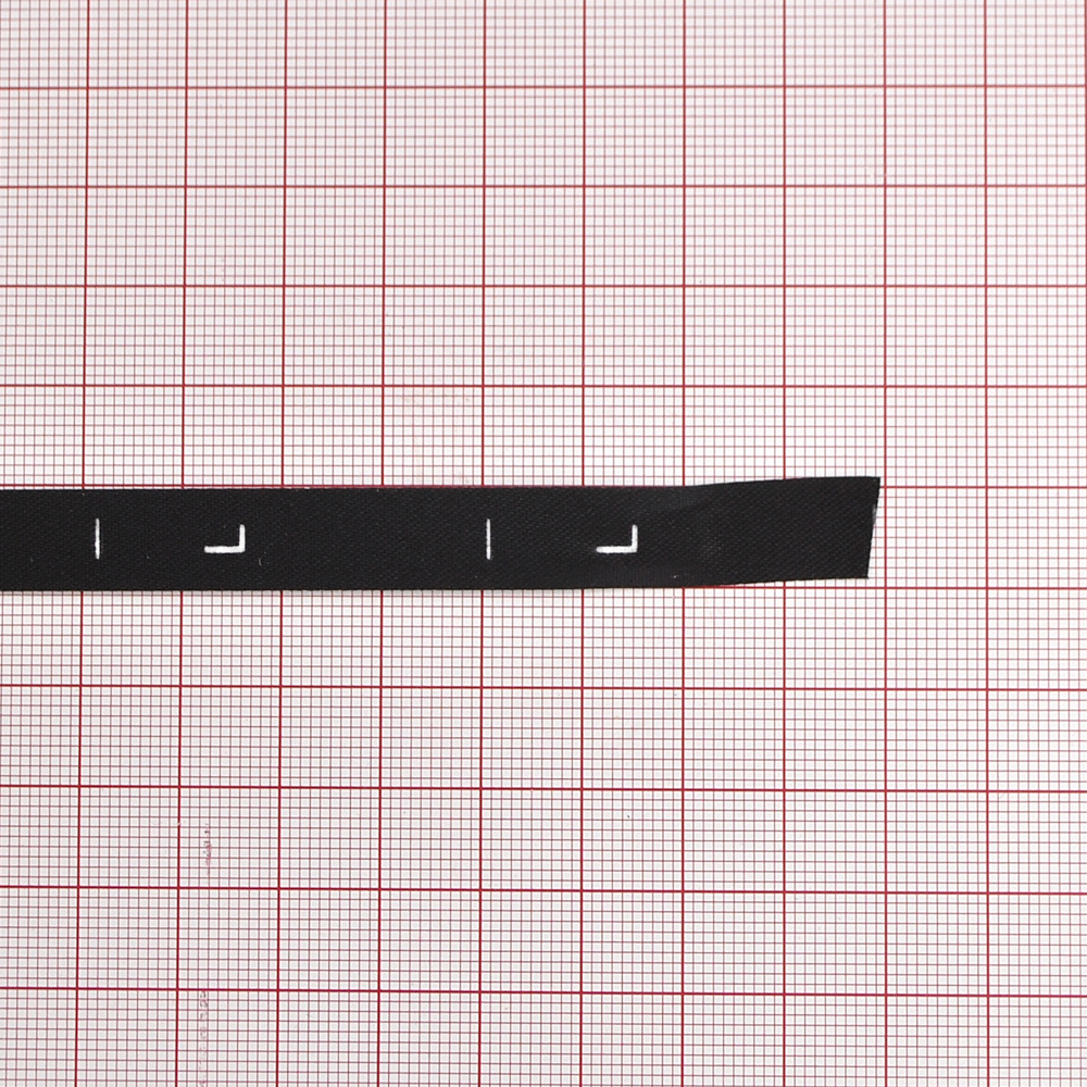 Размерник нейлон черный  L /1250шт/, 50м. Размерник накатанный нейлон