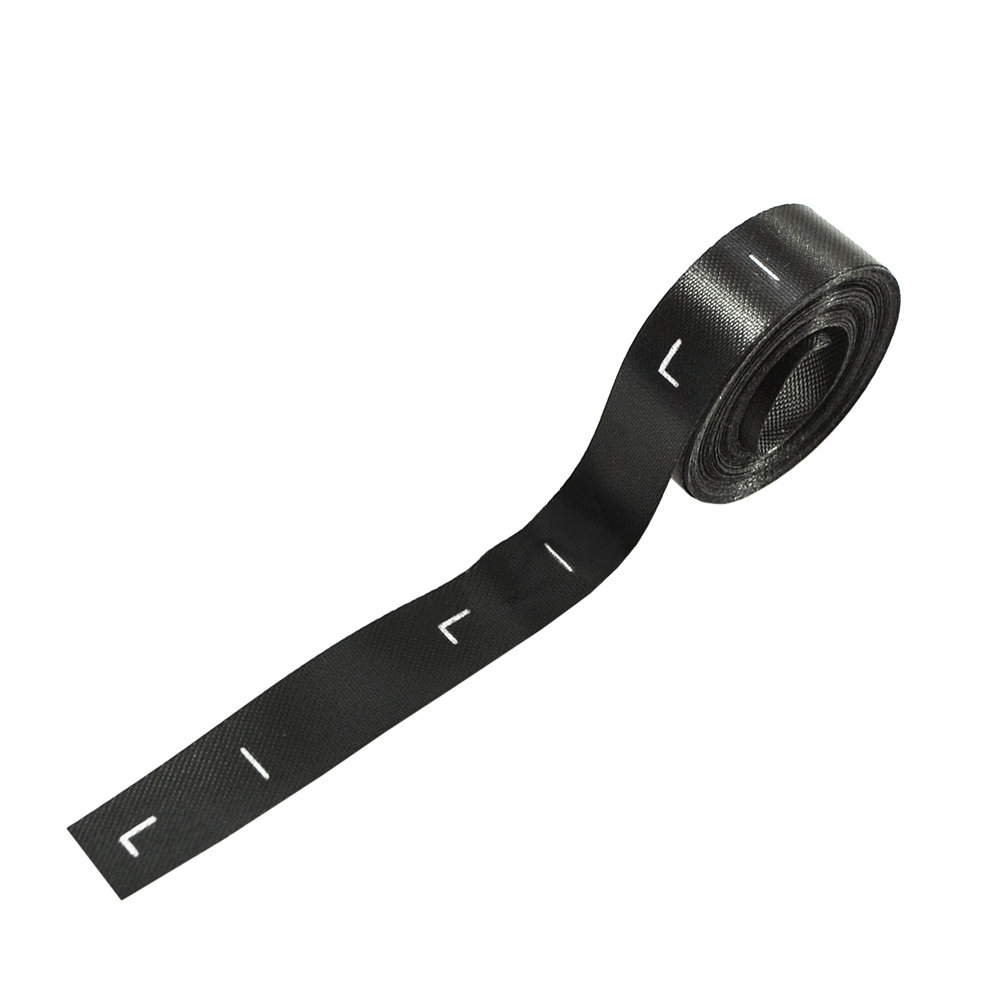 Размерник нейлон черный  L /1250шт/, 50м. Размерник накатанный нейлон