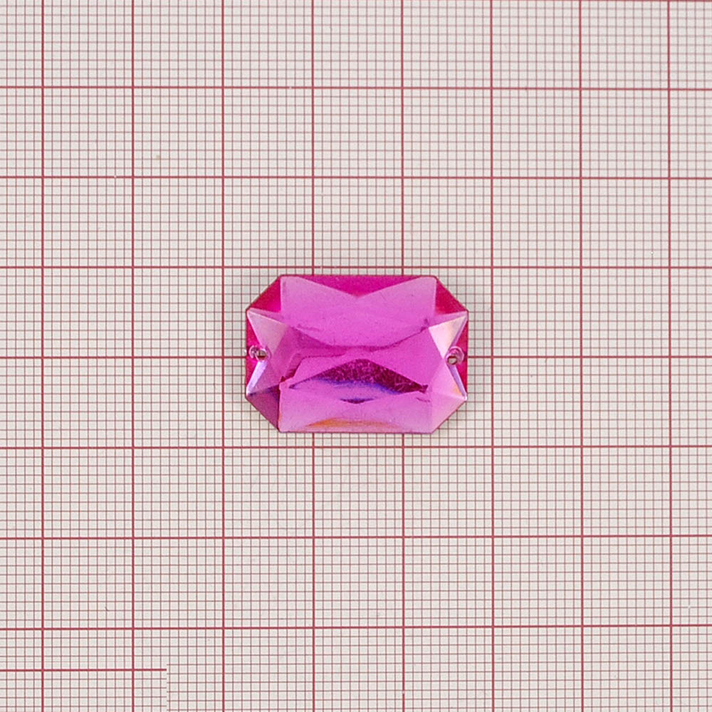 Стразы Д пришивн. многогран. 18*25мм св-малинов 33, 1тыс.шт. Стразы пришивные