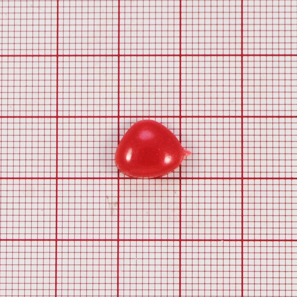 Носик плоский №4, треугольн. 11*10мм красный, 1тыс.шт.. Носики плоские