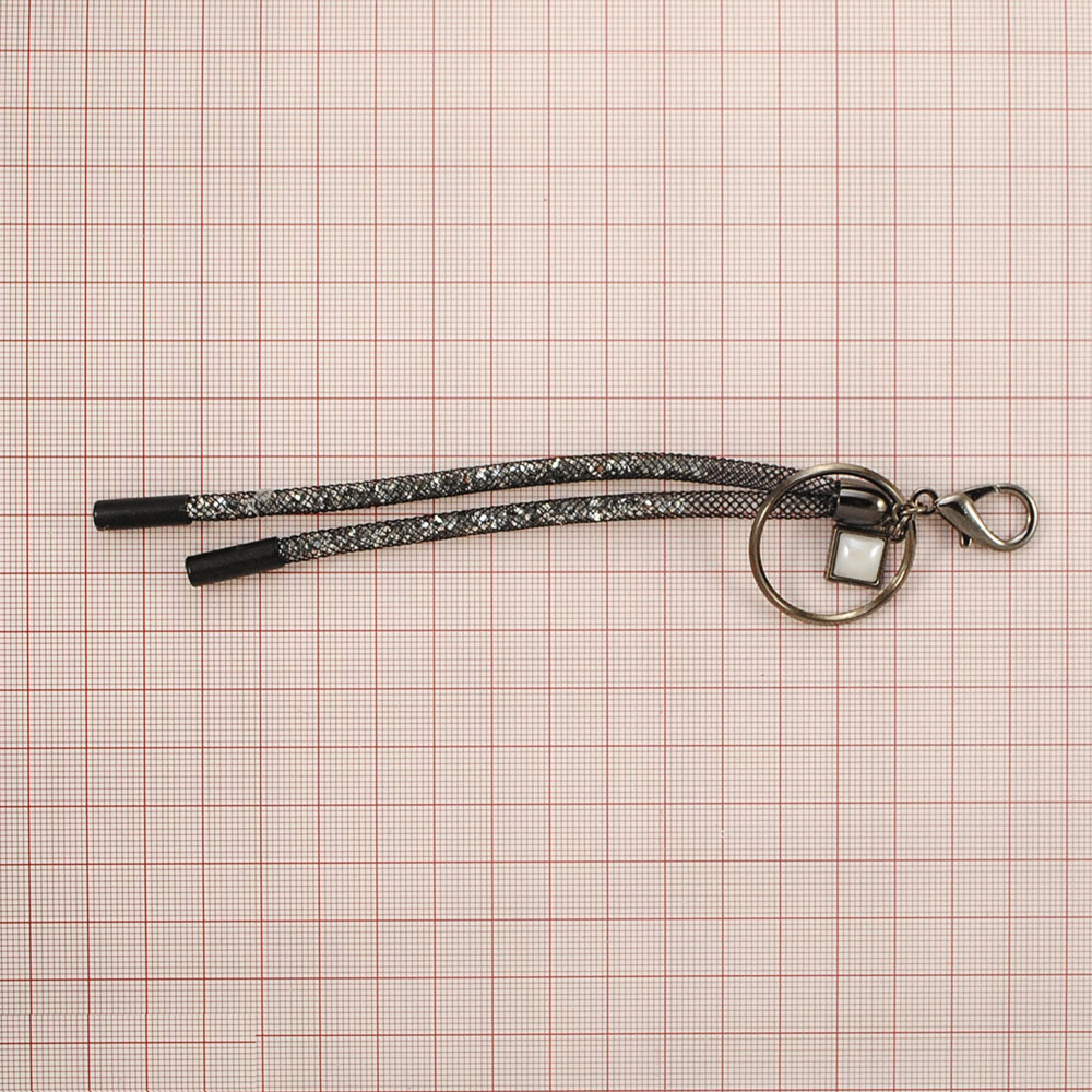 Подвеска металл, 15,5*3см, блек никель, шт.. Подвески