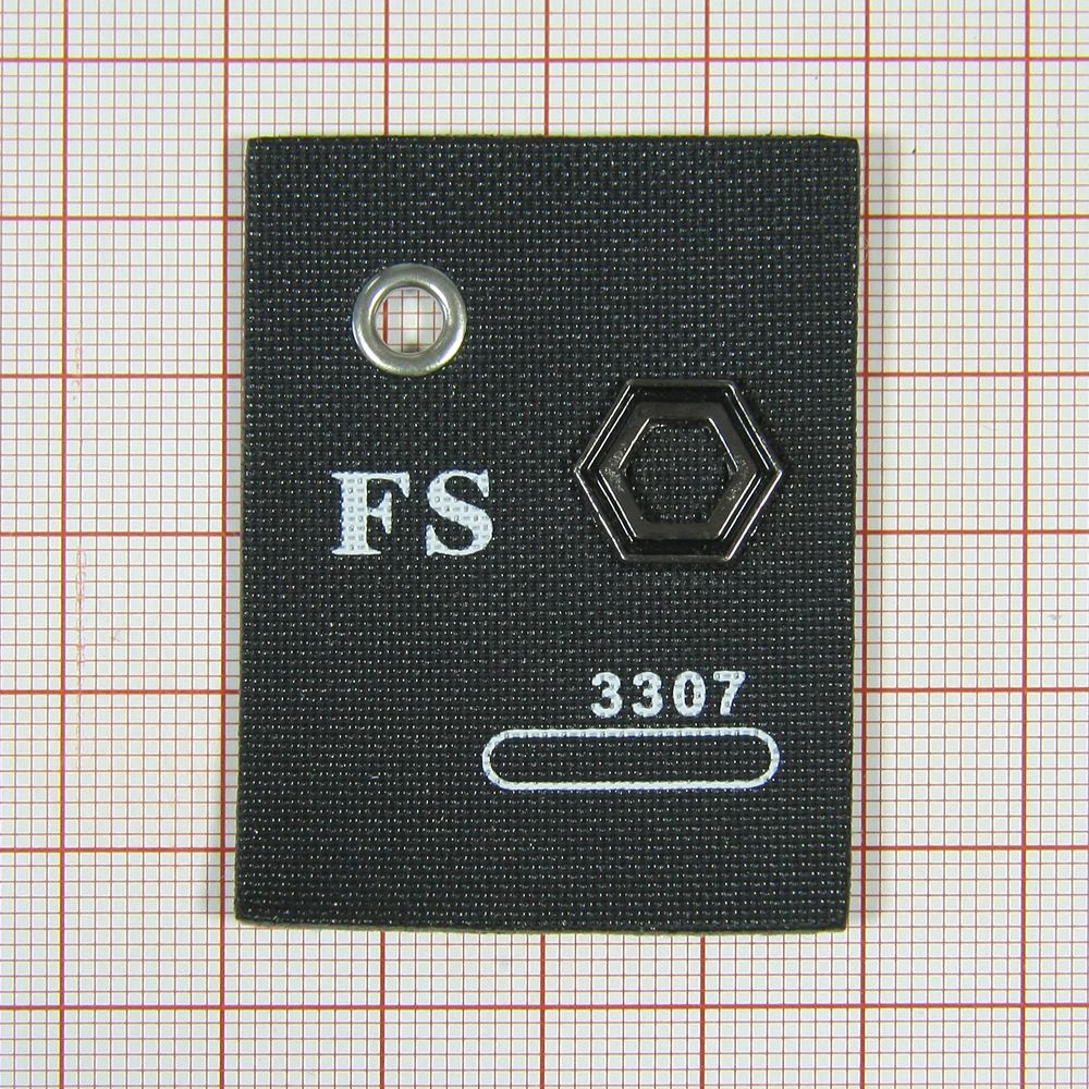 Лейба п/у FS #3307 Блочка черная, шт. Лейба Кожзам