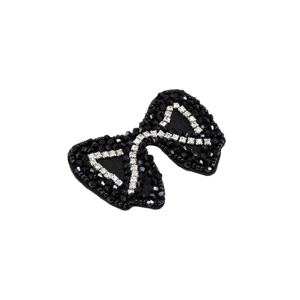 Аппликация декор Крылья черные. Аппликация Декор