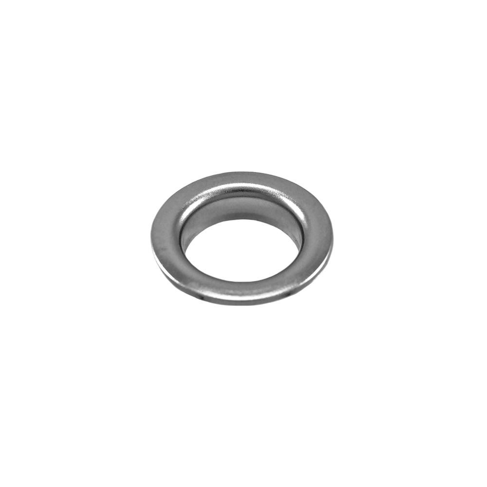 Люверс металл 20*33мм сталь, nickel, 1т.шт.. Блочка / Люверс