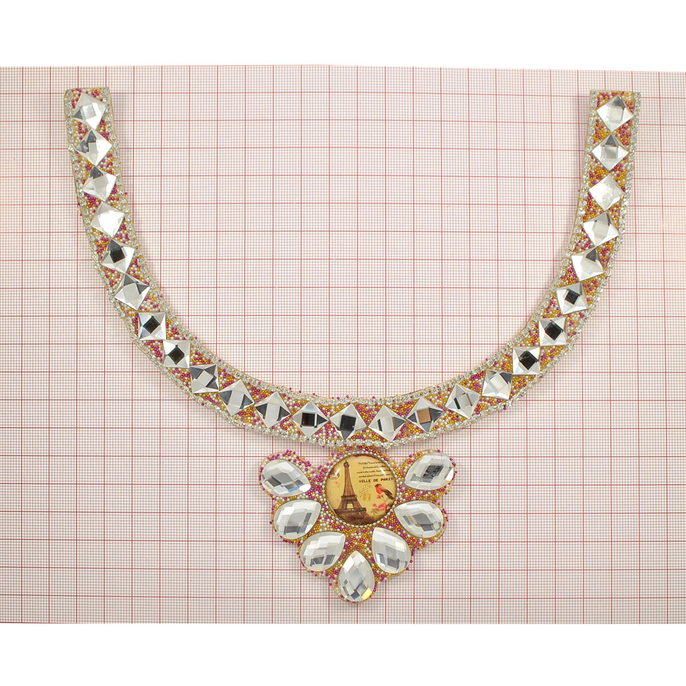 Воротник Париж камни кристалл, шт. Воротники