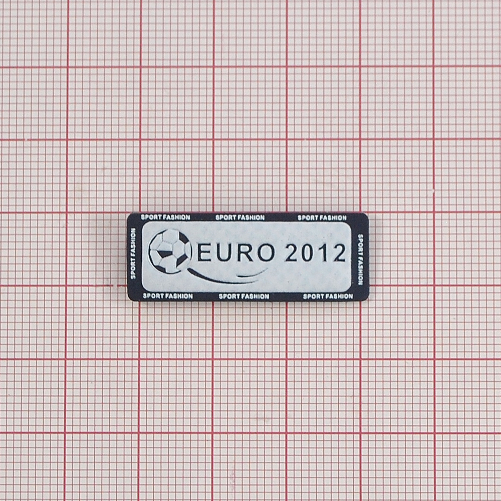 Лейба № 7-B EURO 2012 белая, серый кант. Лейба Кожзам