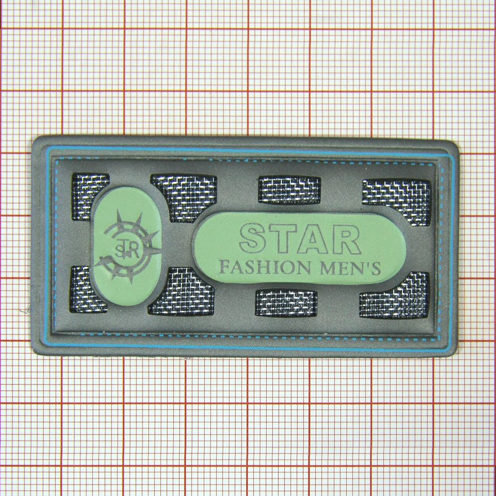 Лейба рез.Star серая, светло-зеленая . Лейба Резина