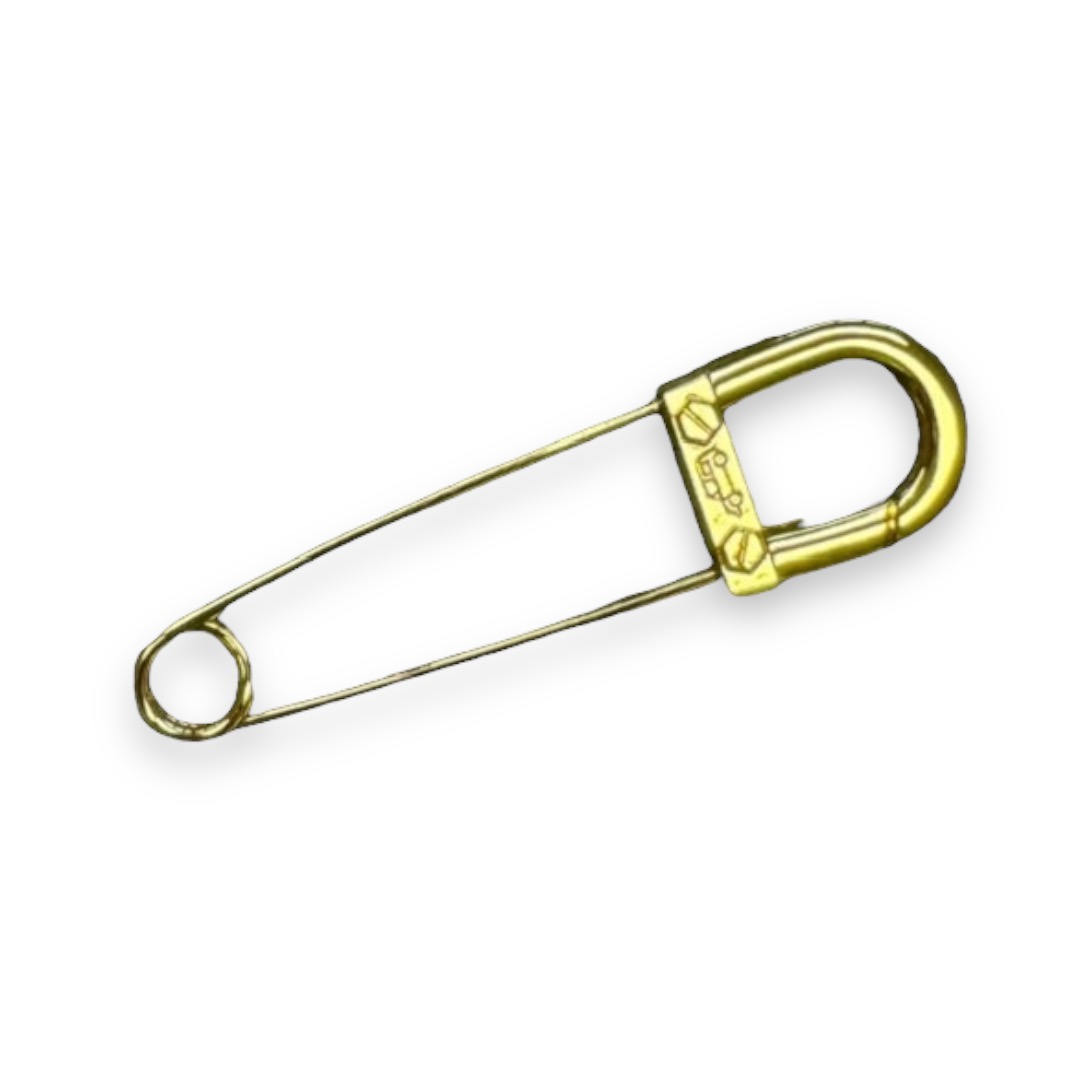 Булавка металл 80 мм, GOLD, шт. Булавки