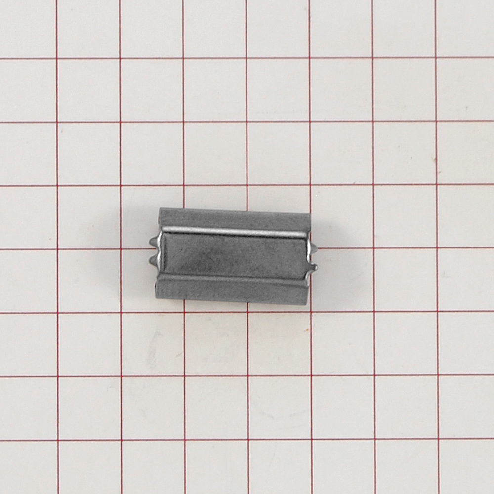 Зажим-наконечник 1,2см black nickel /Турция/ шт . Зажим