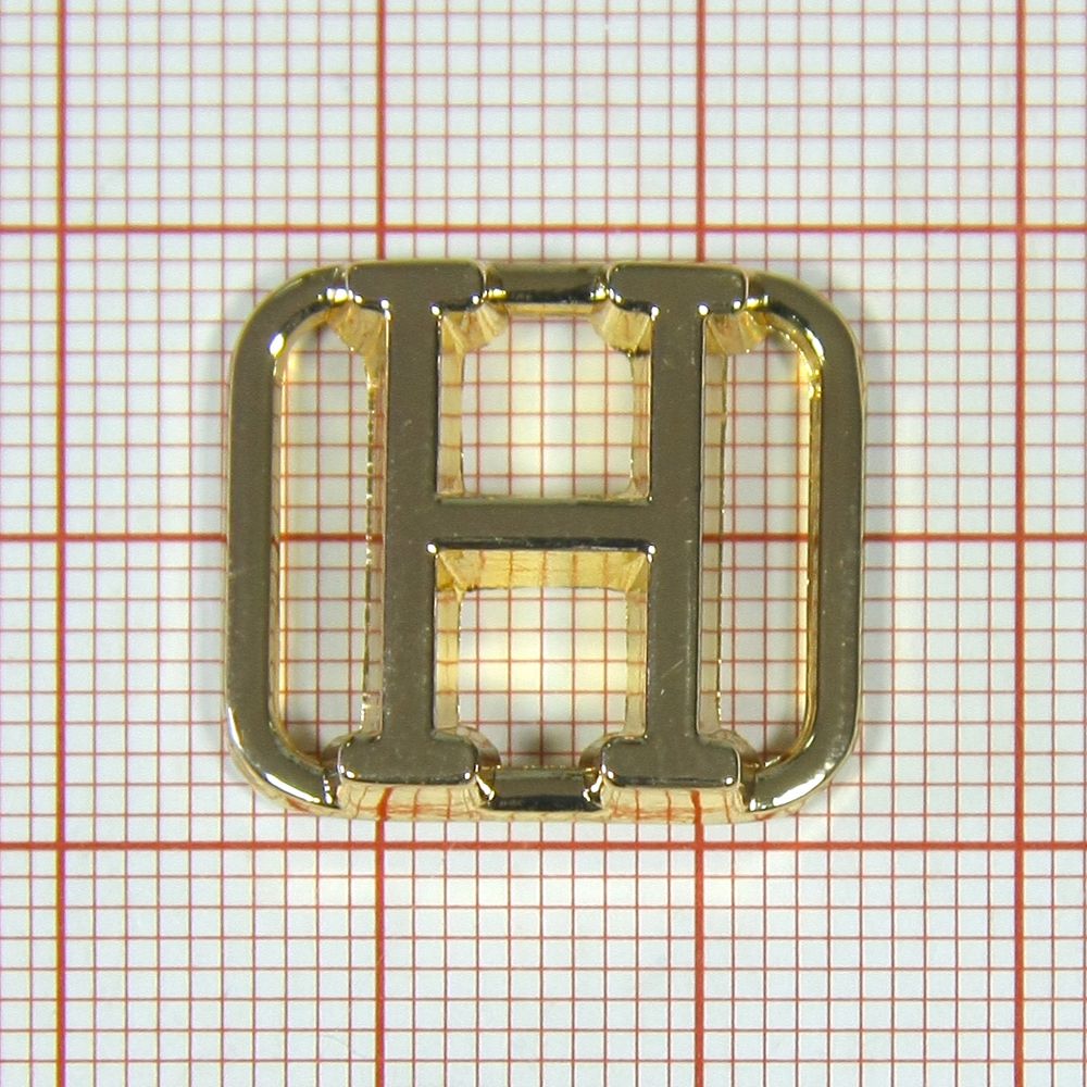 Перетяжка Н 20*17мм GOLD. Пряжка, перетяжка