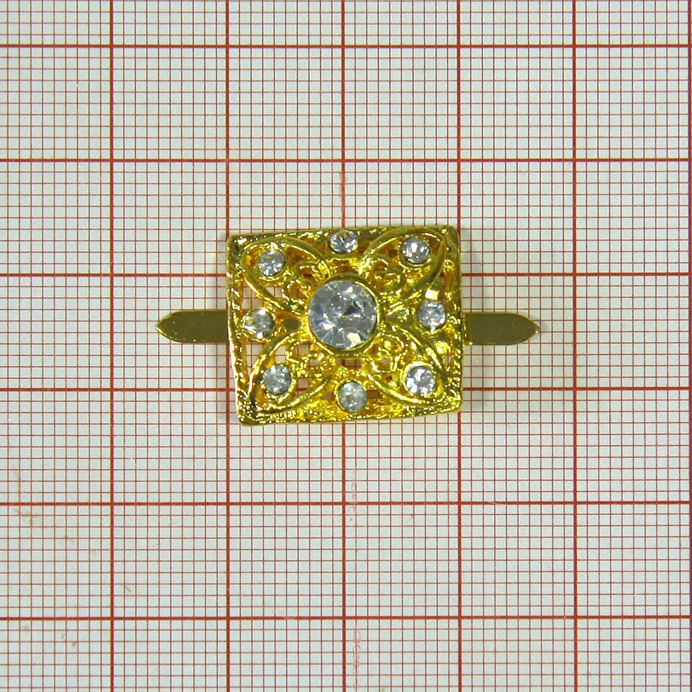 Краб металл8306 GOLD /краб/ 1.7*2см, шт. Крабы Металл Геометрия Декор