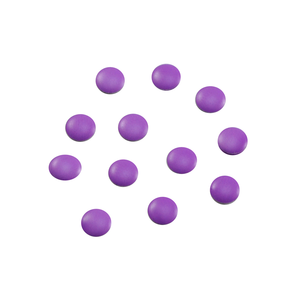 Стразы неон клеев. круг 5мм фиолетовый (acid purple)  14,4тыс.шт; уп. Стразы клеевые флуоресцентные