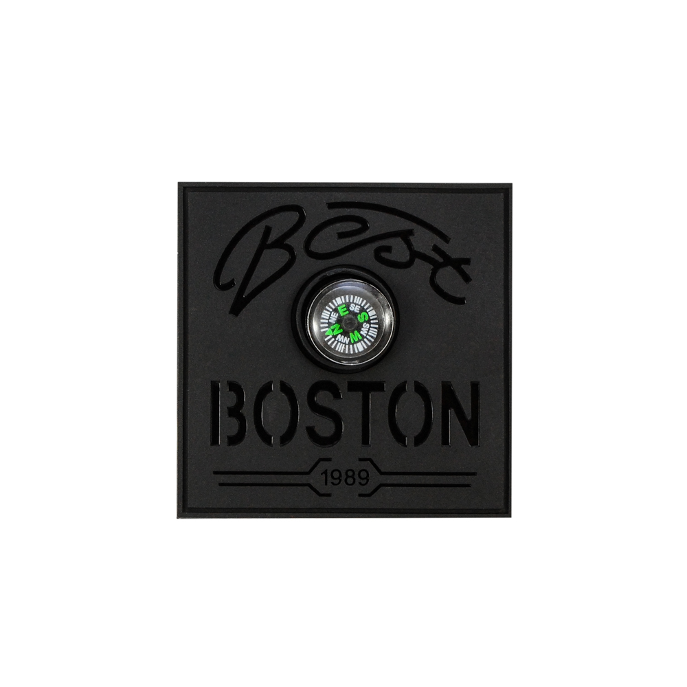 Лейба рез. BOSTON Компас 6*6см черн., шт. Лейба Резина