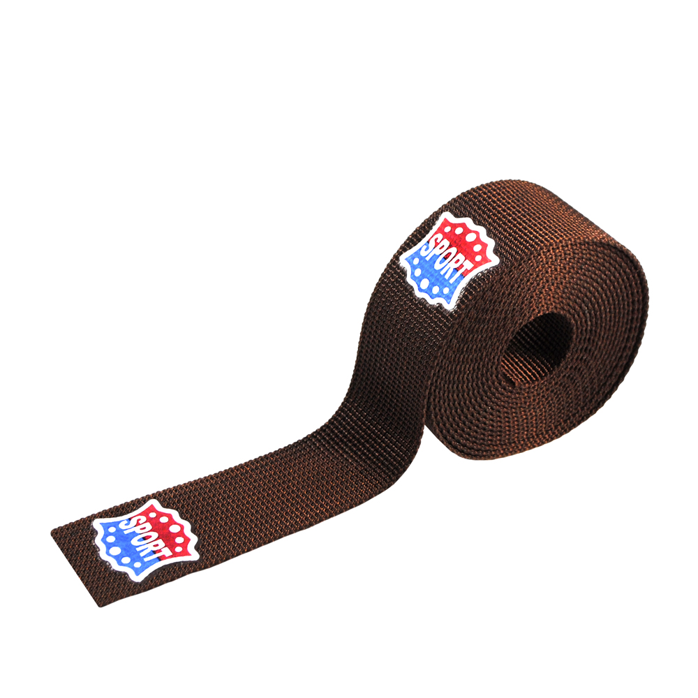 Тесьма DZ-764 2,5см коричневая  ярд. Тесьма