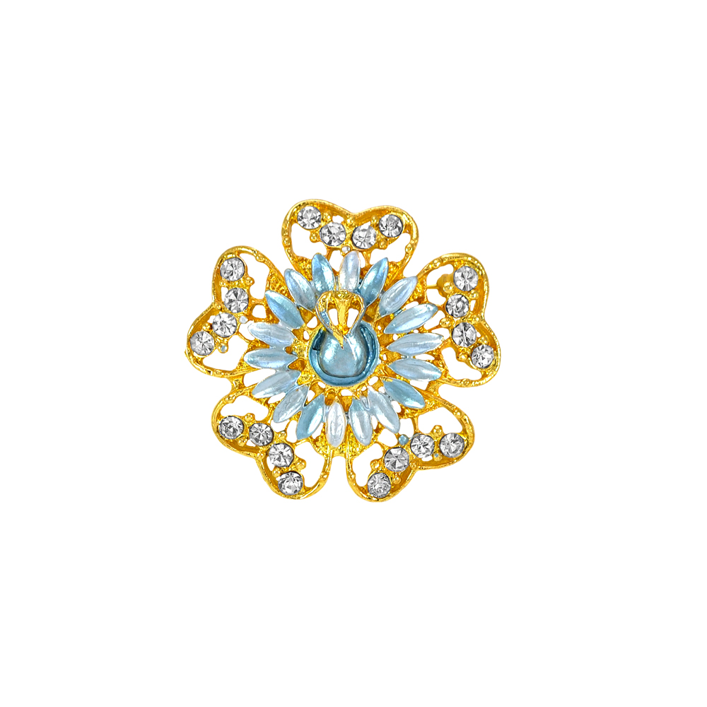 Брошь TS1103484  40мм, GOLD, шт. Броши