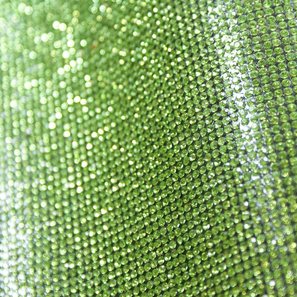 Стразы полотно клеевые №20 6мм травянисто-зеленый, 40*24см, 1лист. Полотна из страз