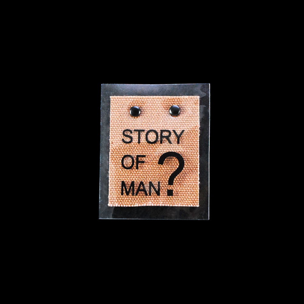 Лейба клеенка Story of man? 2 блочки, 5*6см, прозрачный, коричневый, черный, шт. Лейба Клеенка