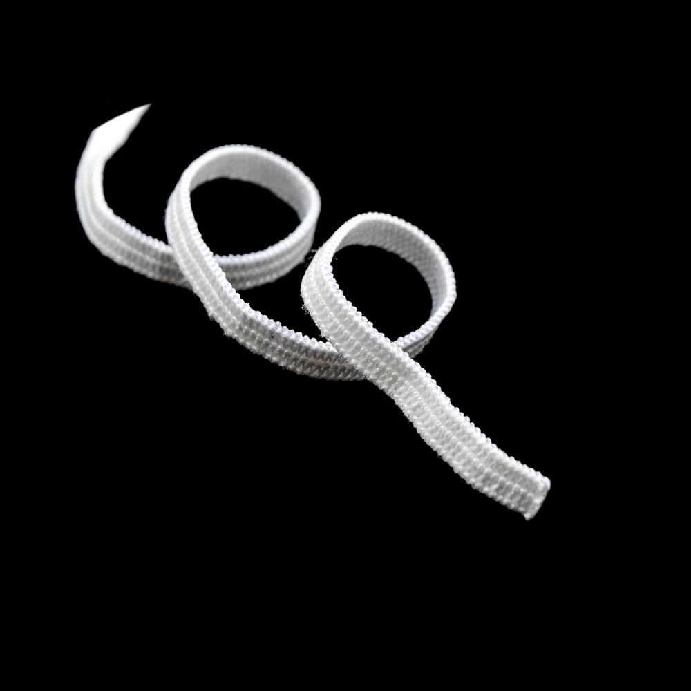 Резинка бельевая 4,5мм, лавсан, белый /Китай/, 100м. Резинка