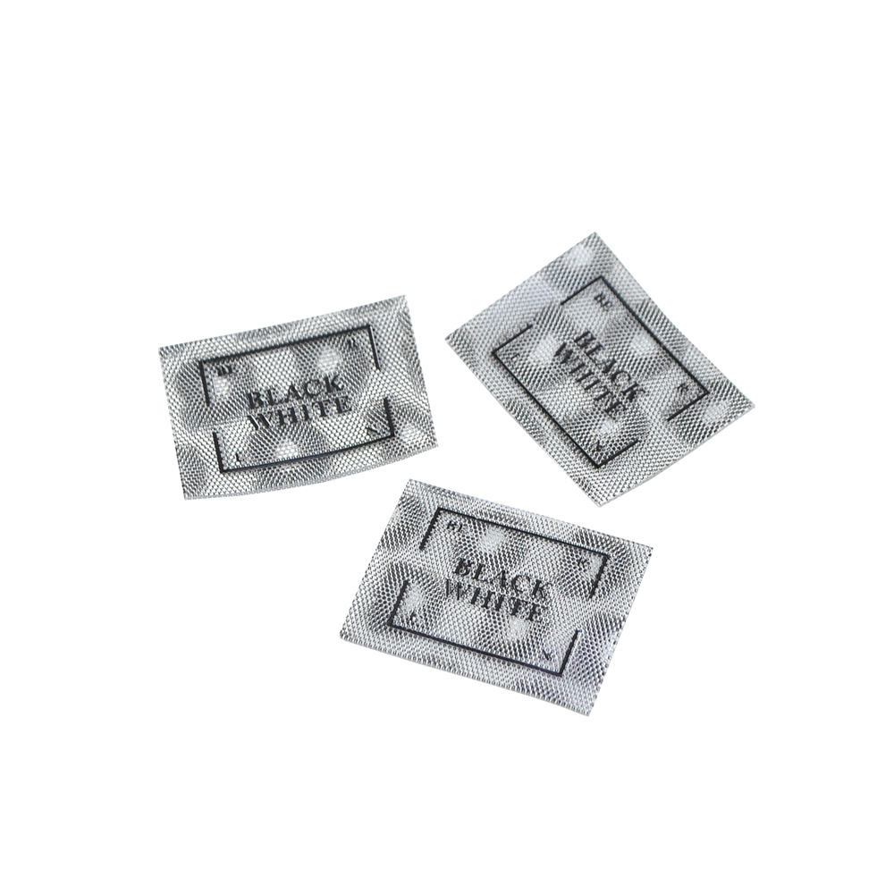 Лейба клеенка BLACK WHITE, 3*4см, черный, белый, шт. Лейба Клеенка