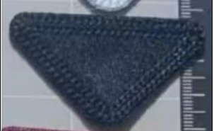 Лейба Треугольник, черный, шт. Лейба Ткань