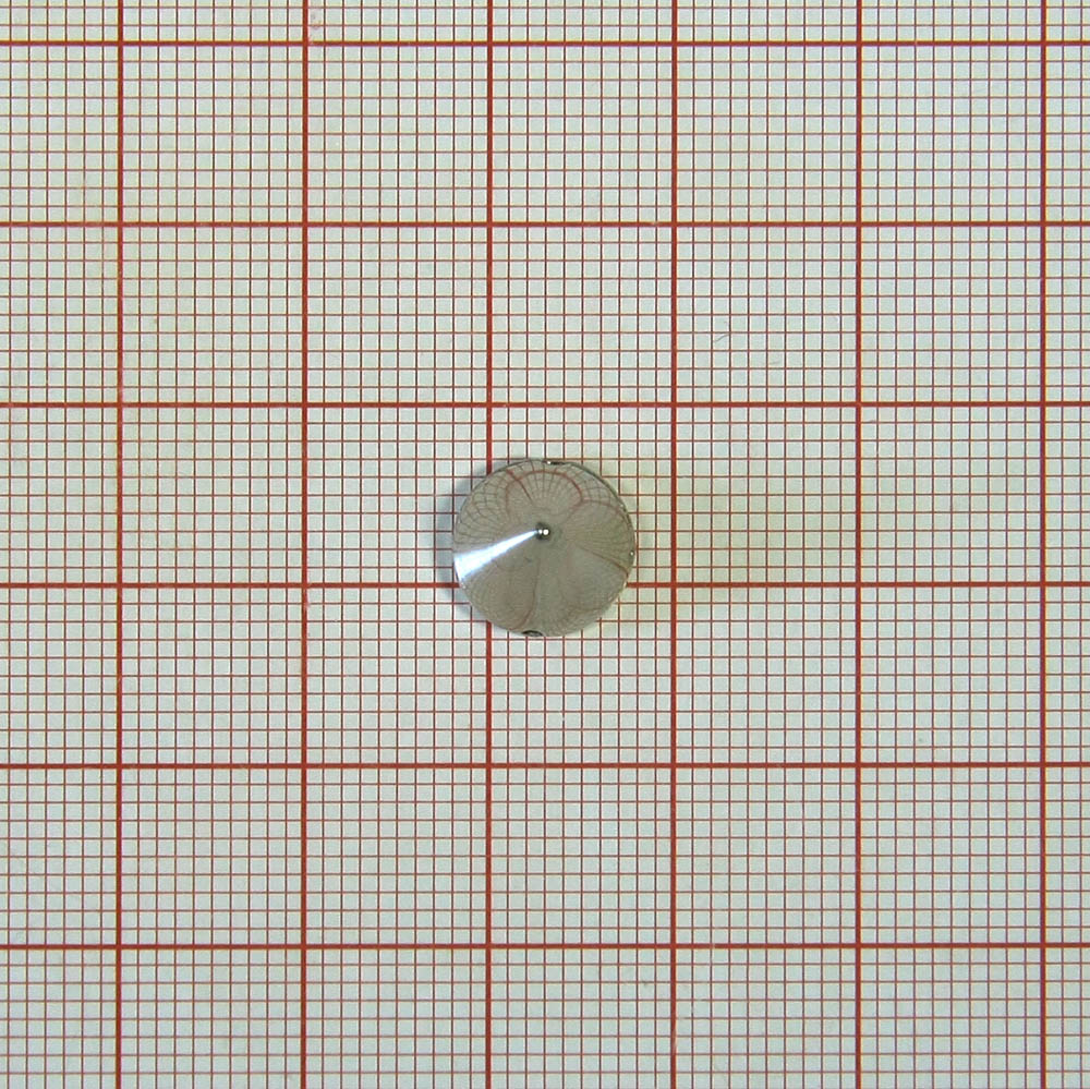 Стразы пришивн. ШИП 10мм NIKEL Металлизирован., 1300шт. Стразы пришивные